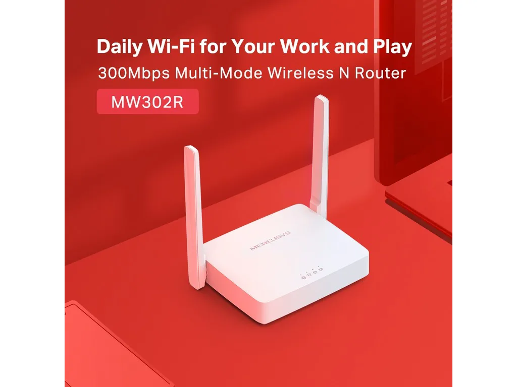Mercusys MW302R 300mps ruterWireless router - slika 4
