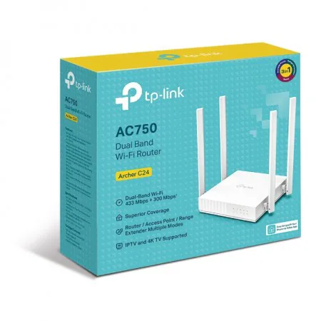 TP-Link Archer C24 AC750 Wireless Dual Band Router - slika 4