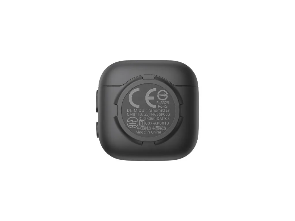 DJI Mic 3 TransmitterMikrofon,prijenos do 250m,5.5hsnimanje,48kHz 24 zvuk,8GB pohrana - slika 3