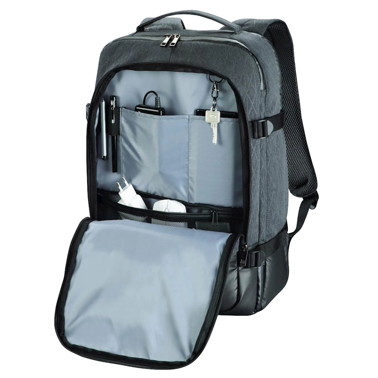 Ruksak HAMA "Day trip traveller 15.6'' sivi - slika 2