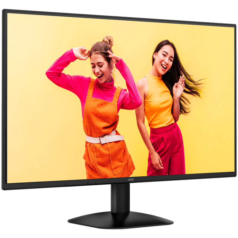 AOC Monitor Q27B35S3 27", QHD 2560x1440, IPS, 120Hz, 4ms (GtG), 300cd/m2, 1500:1, Adaptive Sync, HDR10, 1xHDMI, 1xDP, Tilt - slika 2