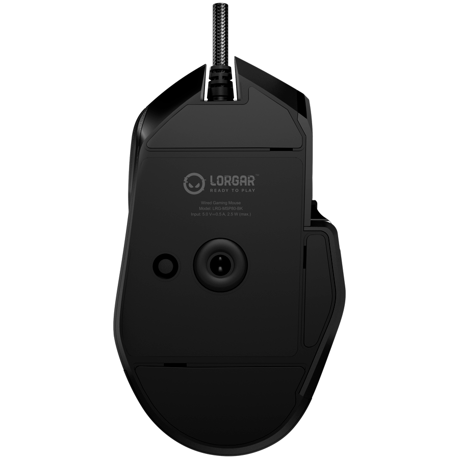LORGAR MSP80, 8000 Hz Gaming Mouse Pro, Black - slika 7