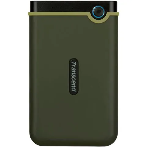 Transcend HDD 2TB StoreJet M3Portable,USB 3.1,anti-shock,Military Green - slika 2