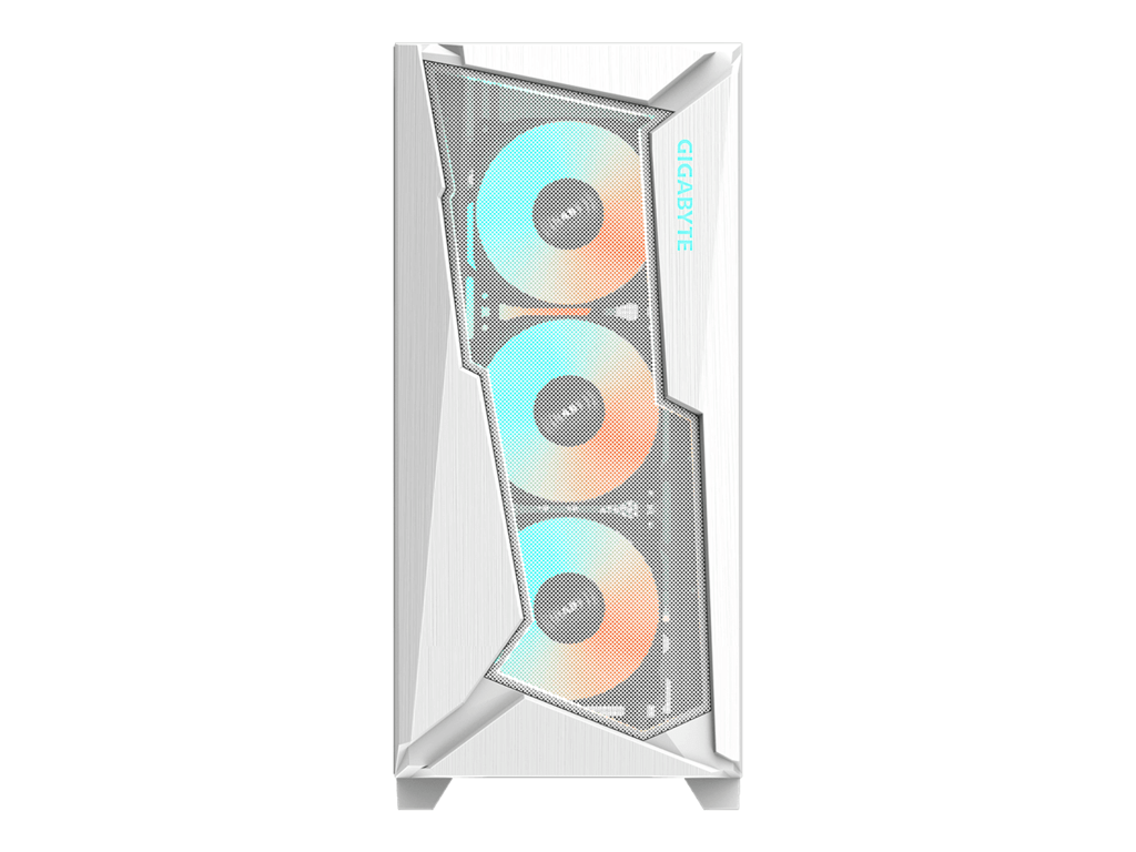Gigabyte CASE C301G White3xARGB fans(1xRear; 3xFront)GPU H : 400mm; Dust filter - slika 2
