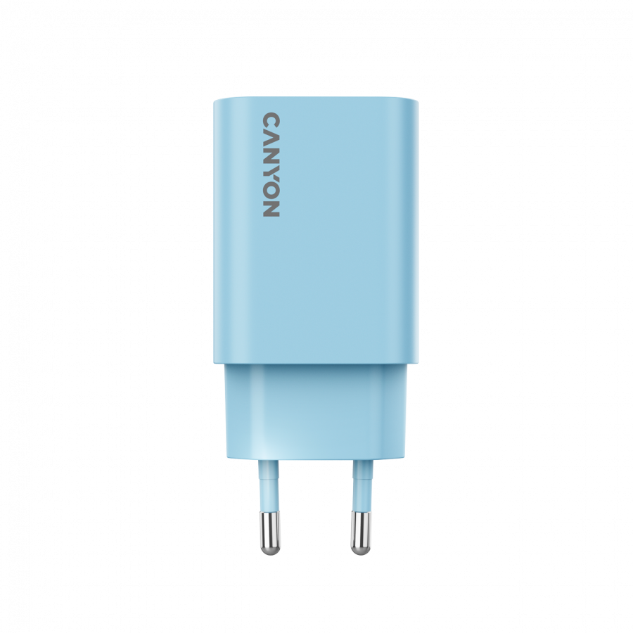 CANYON charger OnCharge 30CL Max Power 30W 1xPD EU Light Blue - slika 5