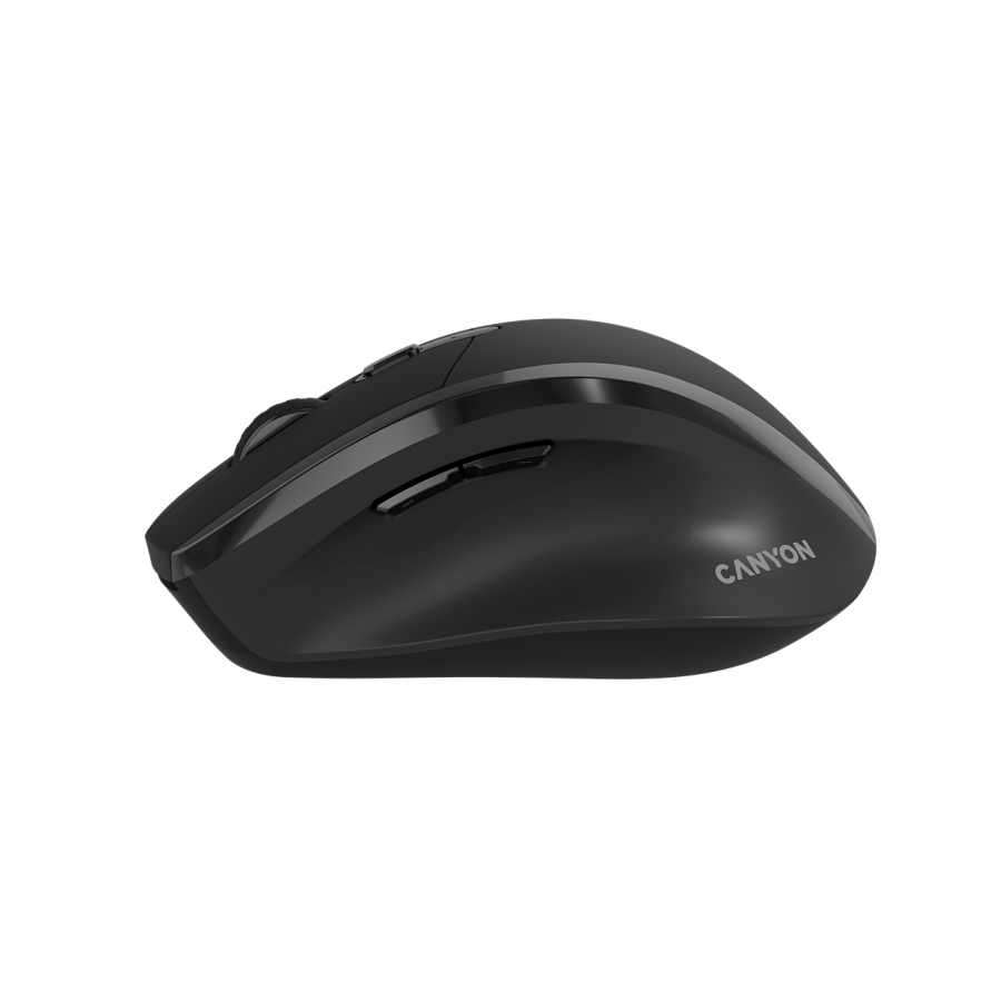CANYON mouse OnClick 17 Ergonomic 6 buttons 1600DPI Wireless Black - slika 6
