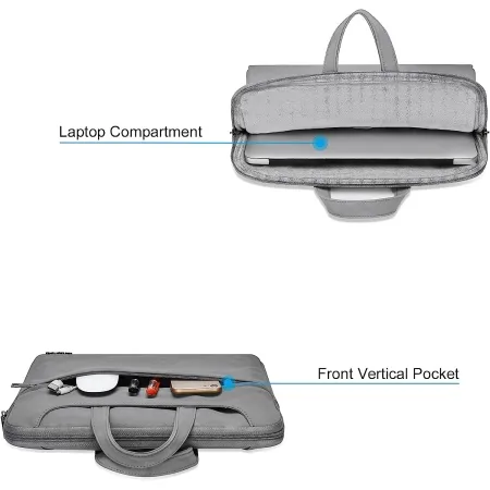 BORG Torba za Notebook B031 14" Dark Grey - slika 7