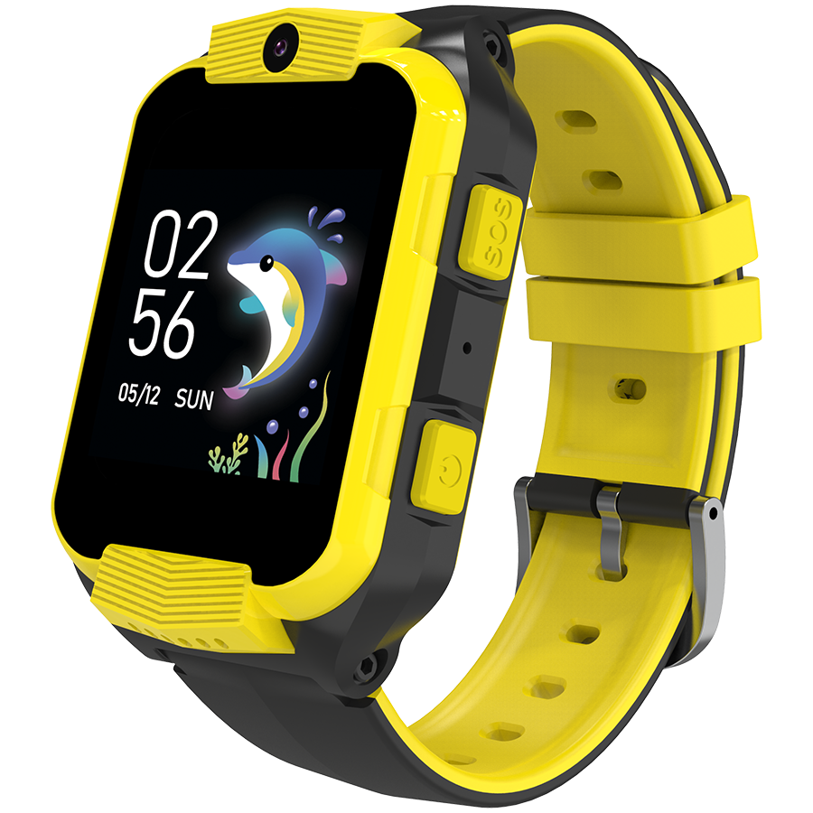 CANYON kids watch Cindy KW-41 4G Camera Music Yellow Black - slika 2