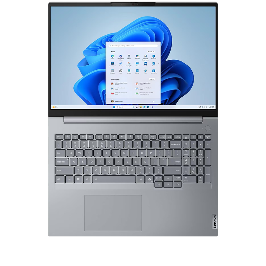 ThinkBook 16 G8 IAL, 16'' WUXGA (1920x1200) IPS 300 nits AG, Ultra 5 225U, 12C, 16GB DDR5, 512GB SSD M.2, Intel Intg, 1080p IR Cam + Mic, WLAN + BT, 2xUSB 3.2, 1xUSB 3.2 Type C, 1xUSB THB 4, HDMI, SD  - slika 6