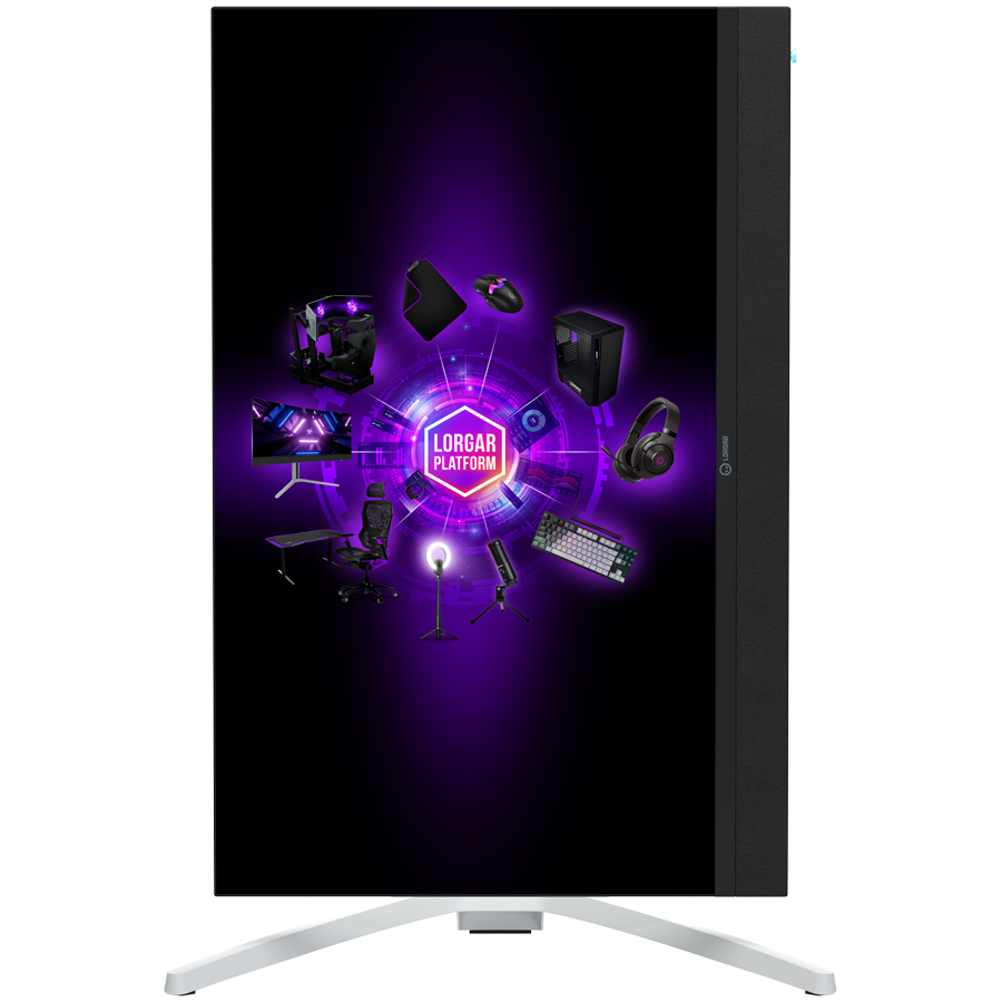 LORGAR 27MP1, UHD MiniLED Gaming Monitor Pro, 27'' (3840*2160) fast IPS flat monitor, black/milky grey - slika 8