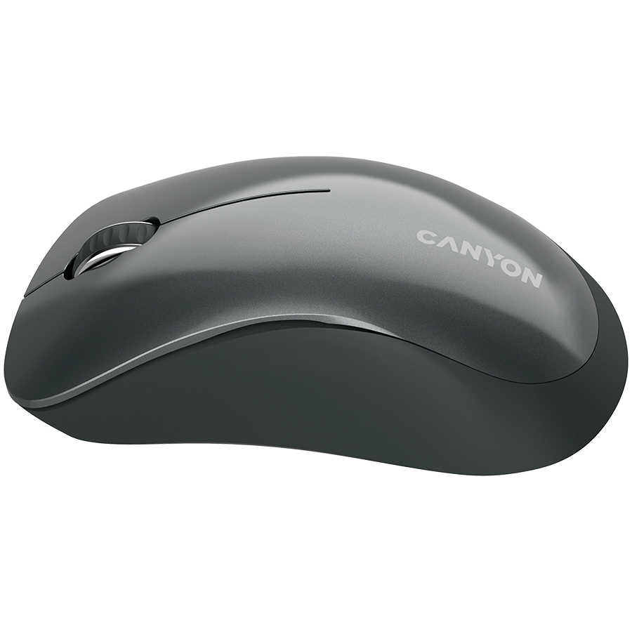 CANYON MW-11, 2.4 GHz Wireless mouse,with 3 buttons, DPI 1200, Battery:AAA*2pcs,Black,67*109*38mm,0.063kg - slika 5