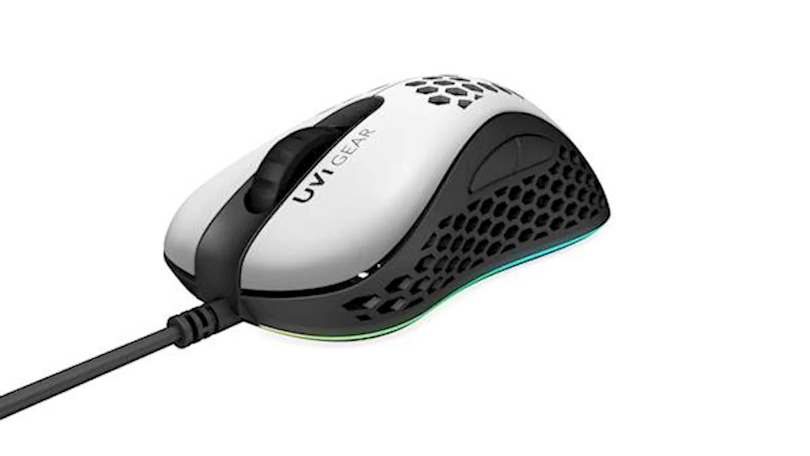 Miš UVI Gear gaming Lust bijeli - slika 2