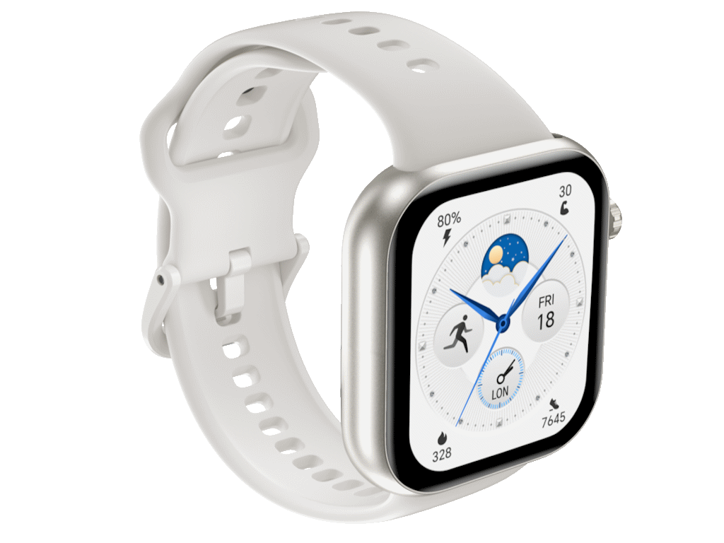 HONOR Choice Watch 2i White1.85 AMOLED, 14 days baterrylife, Bluetooth call, 109 Sports type - slika 2