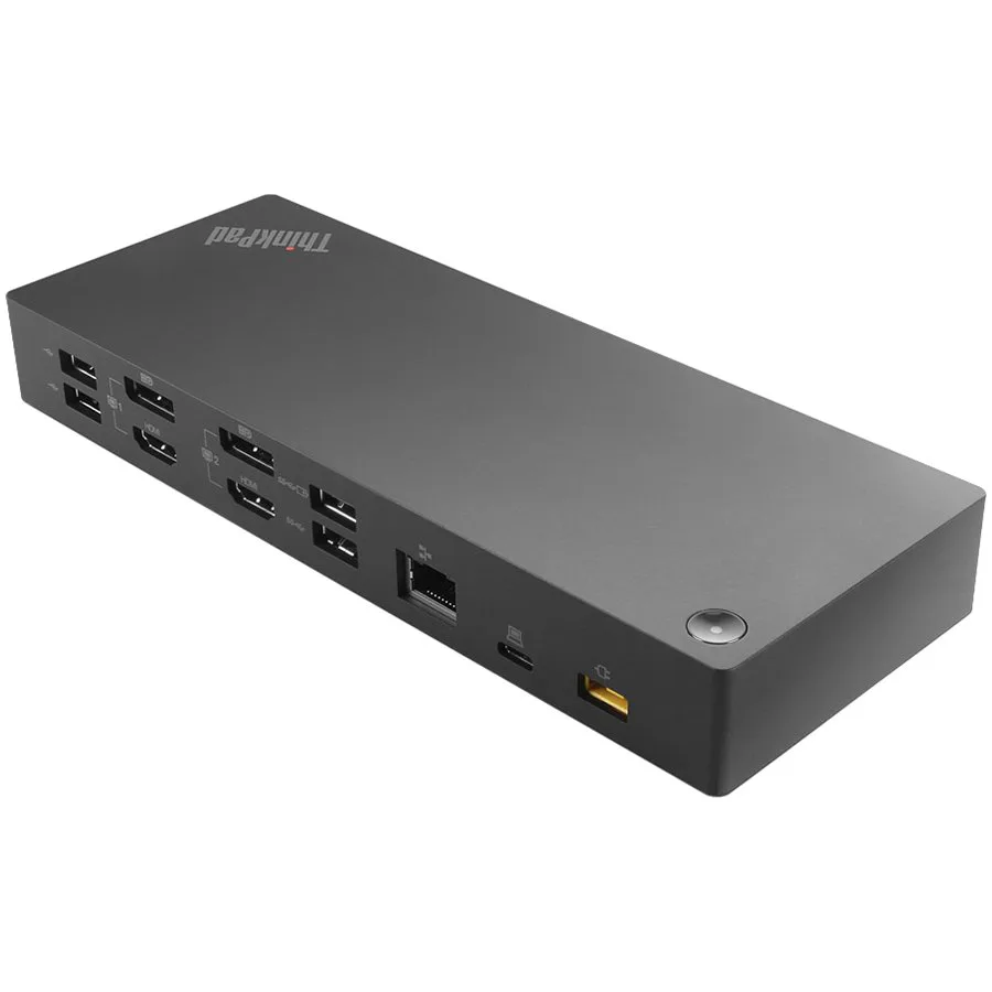 ThinkPad Hybrid USB-C with USB-A Dock, USB 3.1 Gen 2, 2x USB 2.0, 1x USB-C, 1x RJ45 GbE, 2x DP, 2x HDMI, 1x Audio, 3Yr - slika 2