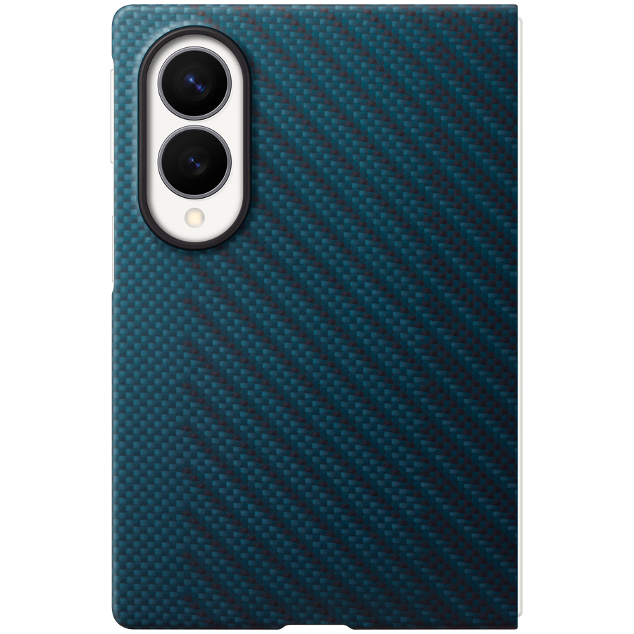 Samsung Galaxy Fold8 Carbon Magnet Case Navy - slika 4