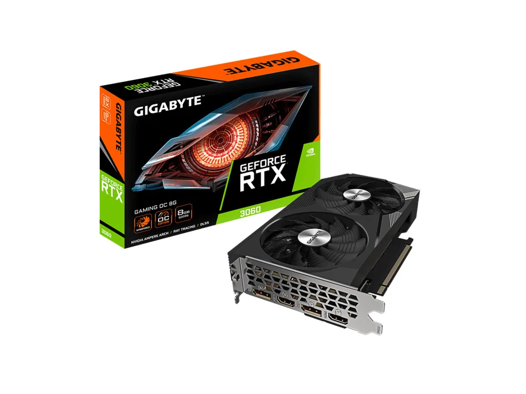 Gigabyte VGA RTX 3060 Gam OC8GB GDDR6 128bit;2xDP, 2xHDMI; - slika 6