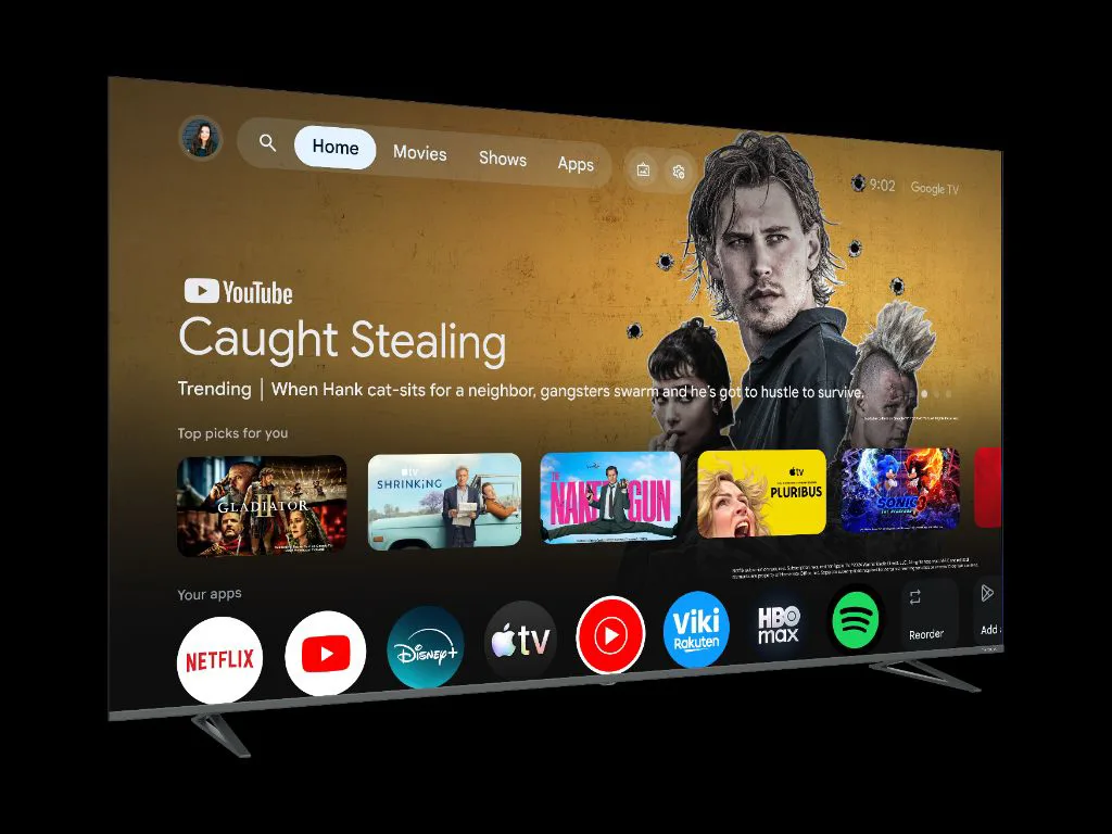 TESLA TV QLED Q85E965GUS UHD QLED Google TV-DLG 120Hz 2x12W Box Zvucnici