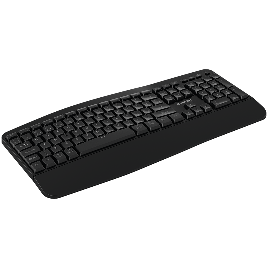 CANYON keyboard HKB-W6 Wireless Black - slika 4