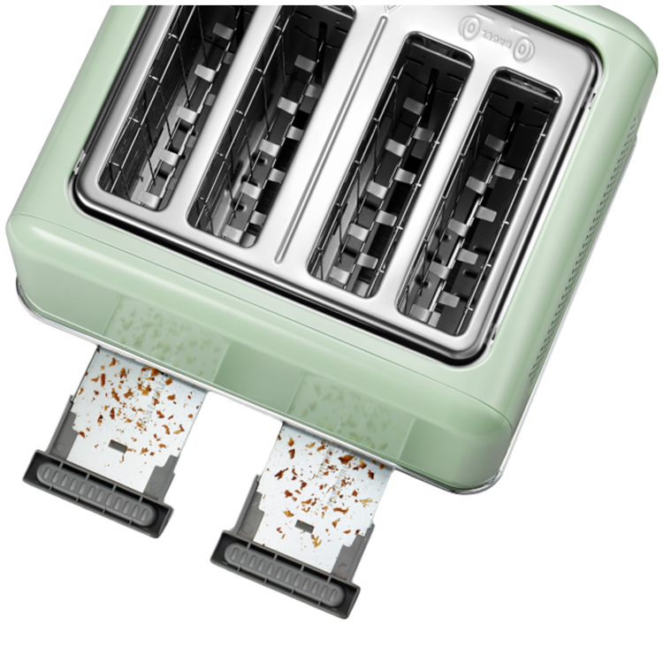 BUYDEEM 4 Slice Toaster, model DT640E, color Cozy Greenish, EU - slika 5