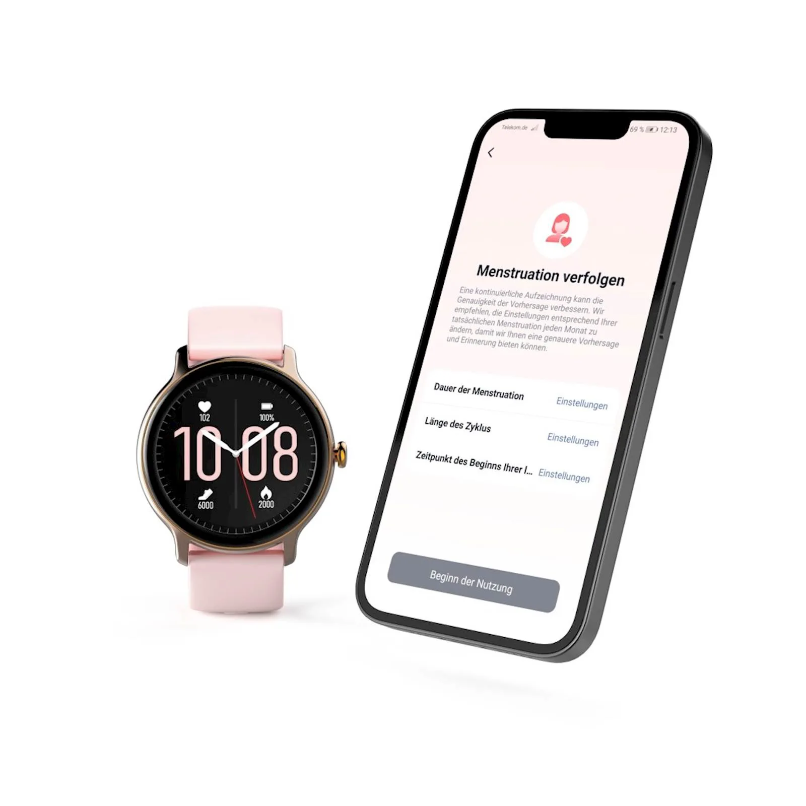 Pametni sat Hama "Fit Watch 4910" Rose - slika 5