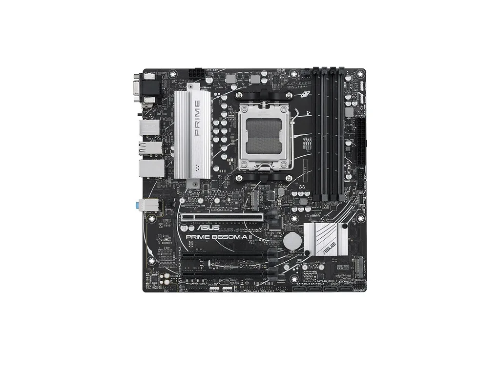 ASUS MB PRIME B650M-A II-CSMAMD B650;AM5;4xDDR51x VGA,1x HDMI,1x DP,RAID,microATX - slika 2