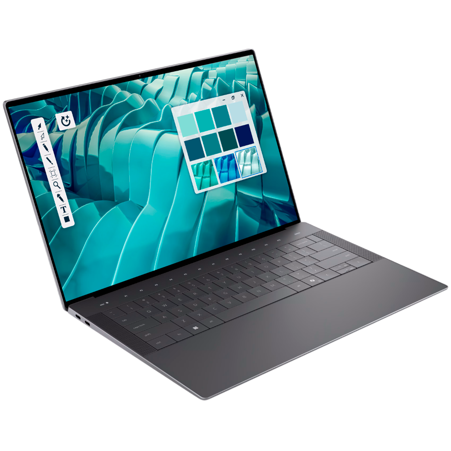 Dell 14 Premium DA14250, 14.5, Non-touch, 2K, 500 nit, IPS, 30-120Hz, Intel Core Ultra 7 255H, 32GB, LPDDR5X, 6400MT/s, 1TB M.2 PCIe, Intel Killer Wi-Fi 7 + BT 5.4, 3x USB-C THB 4, 1x micro SD, 1x UAJ - slika 2