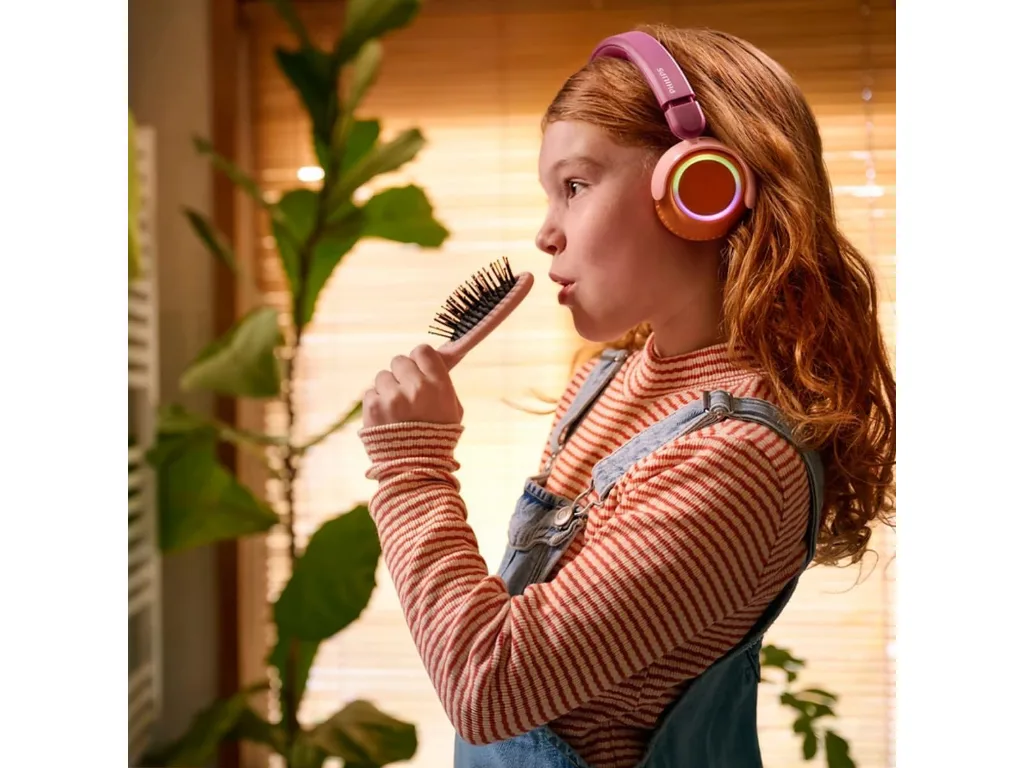 Philips TAK4200 djecije slusBT; LED svjetla; do 45h bateribezicno dijeljenje zvuka; aplikacija - slika 2