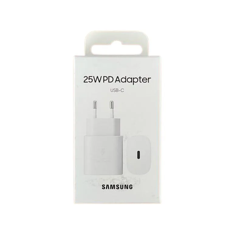 Kucni punjac Samsung Original 25W Fast Type-C Bijeli Adapter TA800