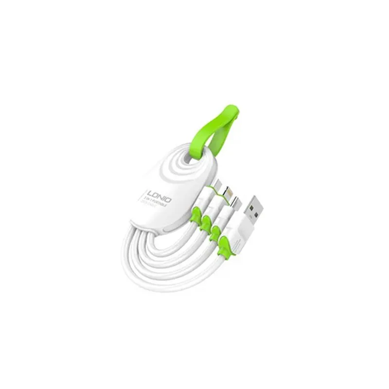 USB Kabal LDNIO LC95 3 in 1 15cm - slika 3