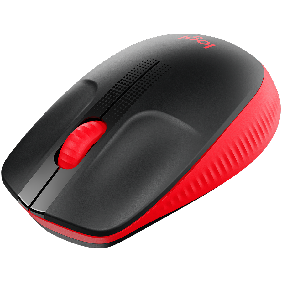 LOGITECH M190 Wireless Mouse - RED - slika 2