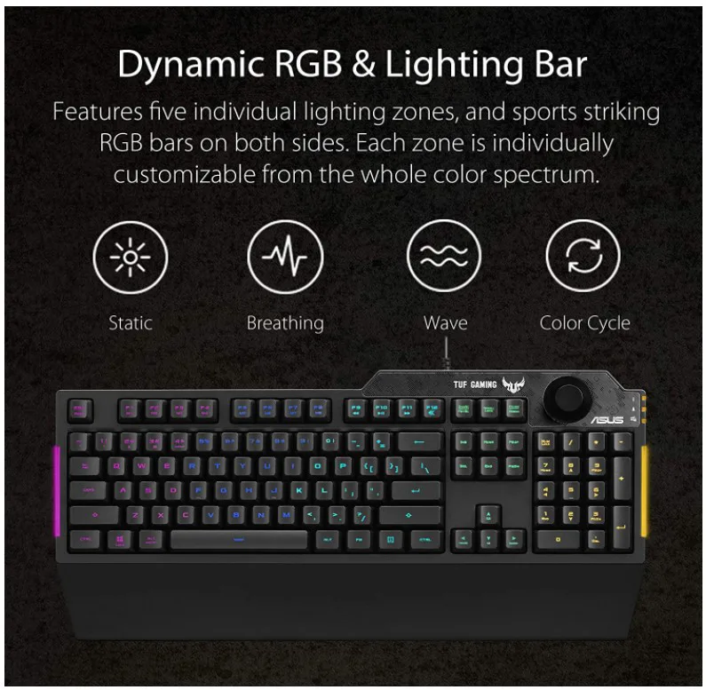 TUF Gaming K1 tastatura - slika 5