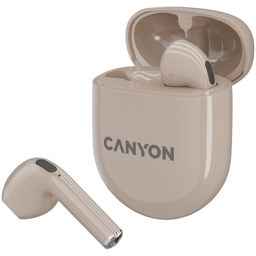 CANYON headset TWS-6 Beige - slika 3