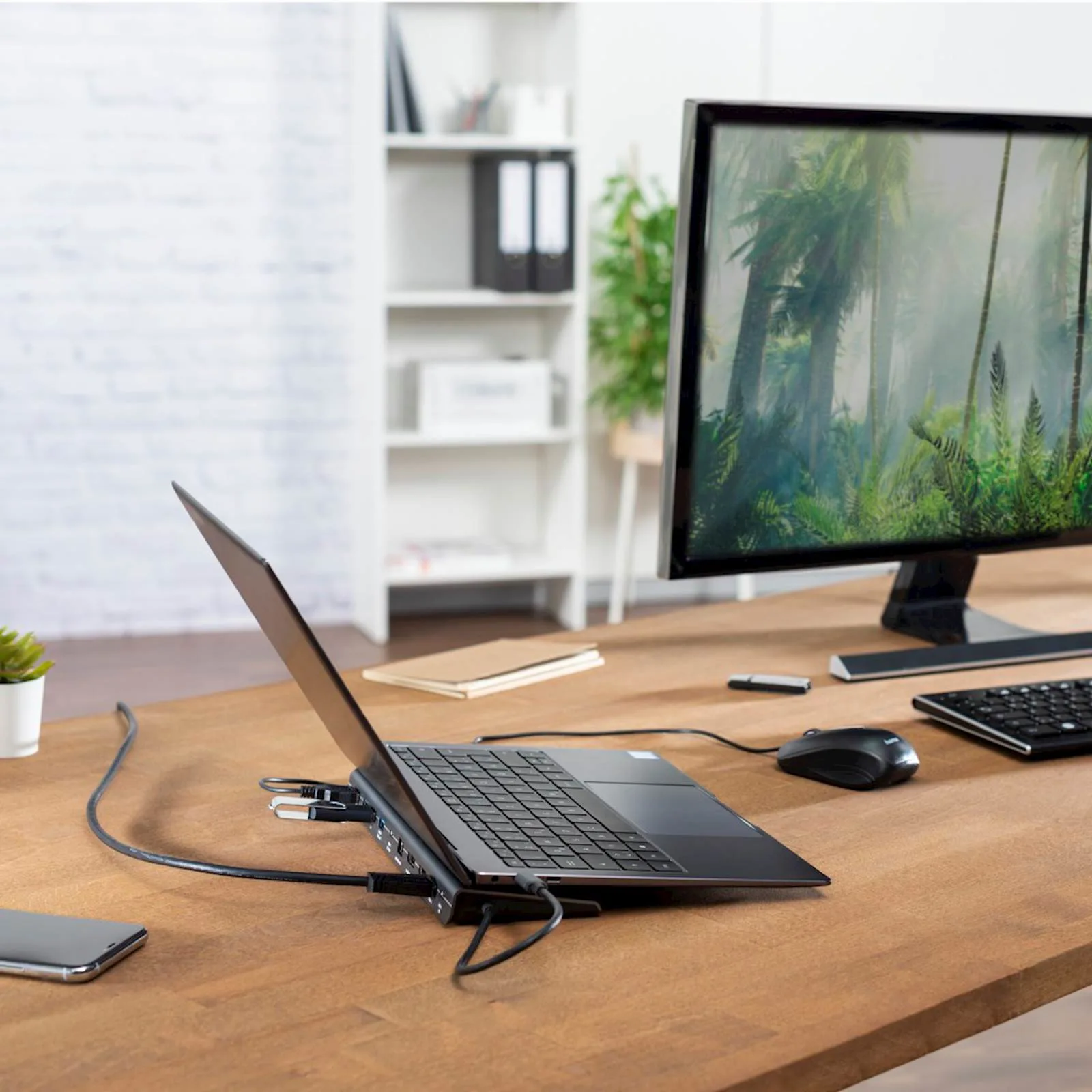 Docking station, USB-C, 10 portova - slika 2