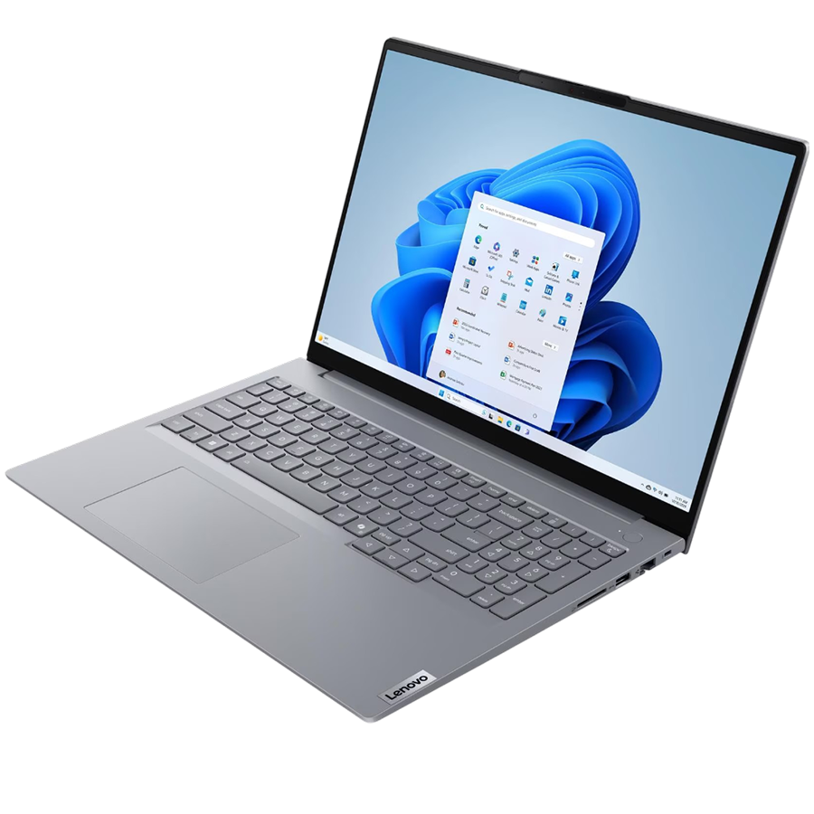 ThinkBook 16 G8 IAL, 16'' WUXGA (1920x1200) IPS 300 nits AG, Ultra 5 225U, 12C, 16GB DDR5, 512GB SSD M.2, Intel Intg, 1080p IR Cam + Mic, WLAN + BT, 2xUSB 3.2, 1xUSB 3.2 Type C, 1xUSB THB 4, HDMI, SD  - slika 2