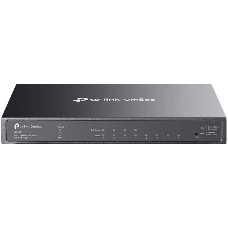 Switch TP-Link Omada 8-Port Gigabit Smart SG2008P - slika 7