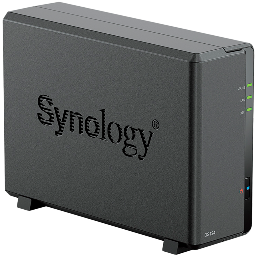 Synology DiskStation DS124 1-Bay NAS, CPU 4-core 1.7 GHz, 1 GB DDR4, 1 x 1Gbe LAN, 2 x USB 3.2 - slika 3