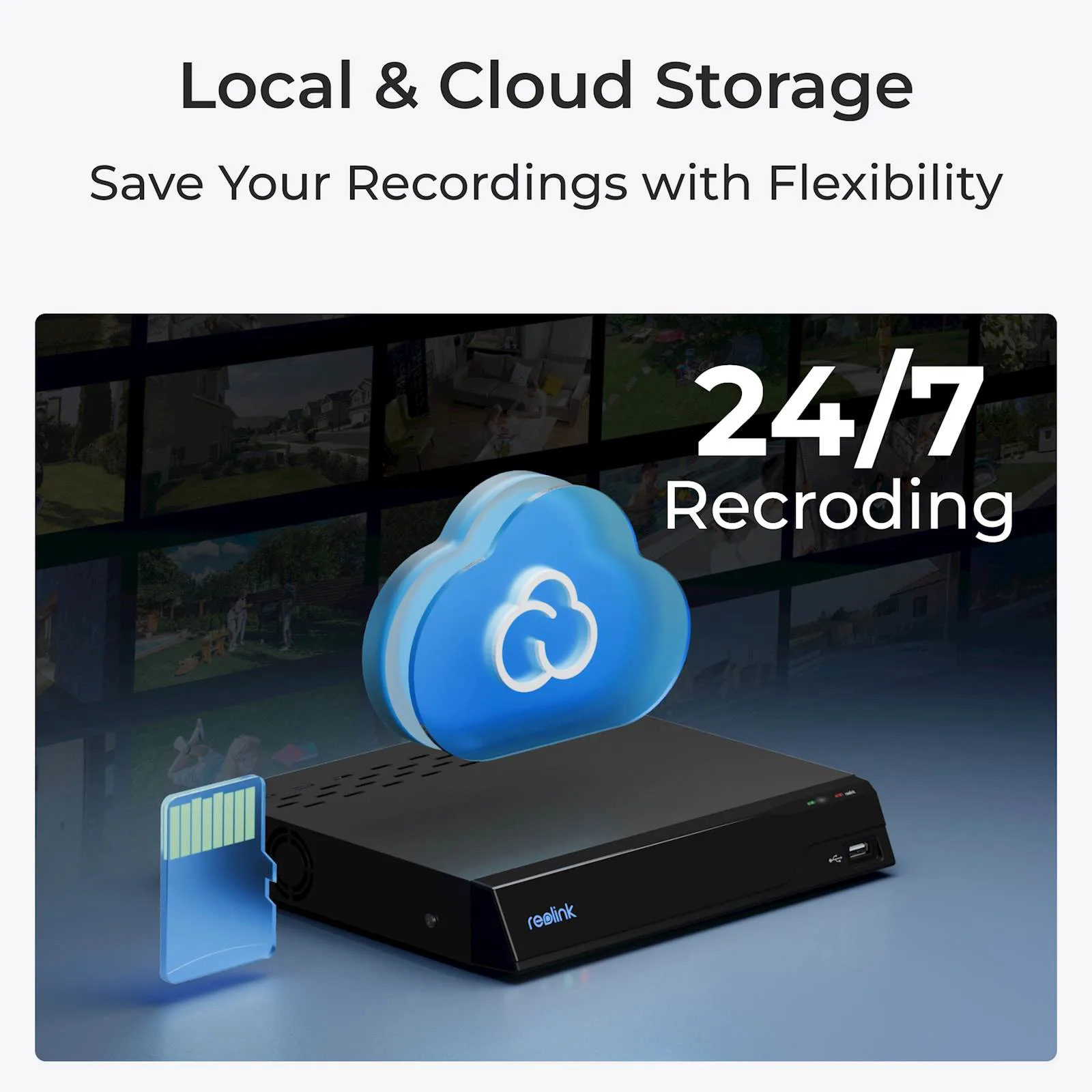 Reolink IP Kamera E serija E321 Bijela 3MP, Noćni vid 12m, Dvosmjerna komunikacija, PAN/TILT - slika 7