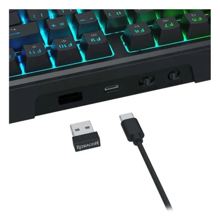 ReDragon - Gaming Mehanička Tastatura RGB Terraflare LCD Pro K762 Bluetooth - slika 6