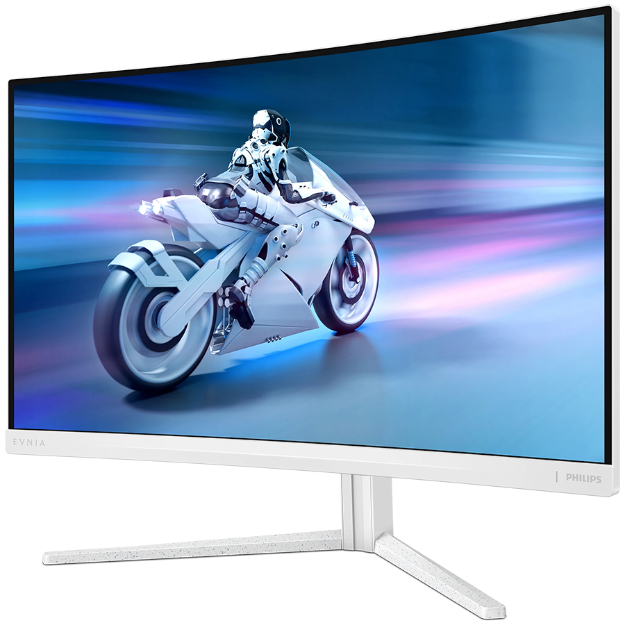PHILIPS Monitor Evnia 5000 27M2C5501 27" Curved, 2560x1440 (QHD), Fast VA, 180Hz, 1500R, 1ms (GTG), Adaptive Sync, HDR10, 2xHDMI, 1xDP, Ergo - slika 2