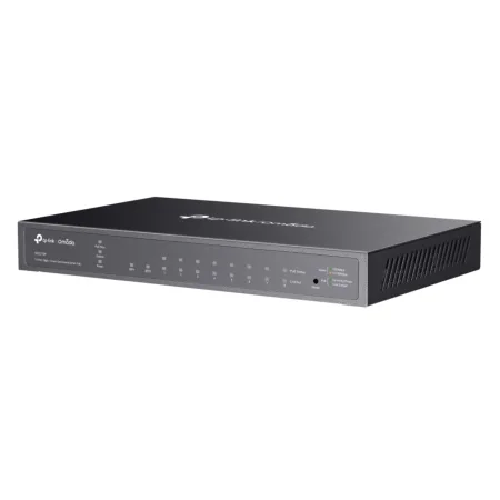 TP-Link SG2210P Omada 10-Port Gigabit Smart Switch with 8 Gigabit PoE+ ports and 2 x SFP slots, 61W total PoE budget, Static routing, VLAN, ACL, QoS, IGMP Snooping, Fanless, metal casing, desktop/wall - slika 4