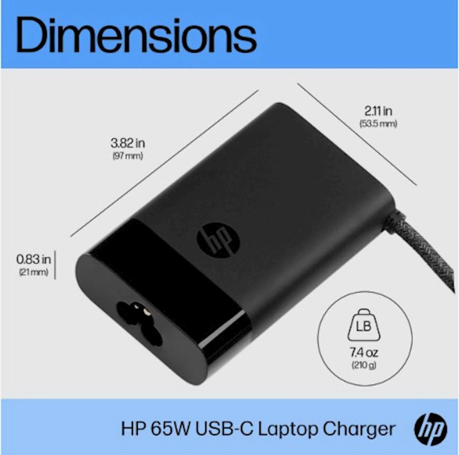Punjač za laptop HP USB-C 65W (671R3UT) - slika 2