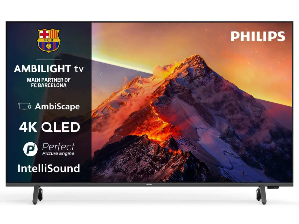 Philips TV QLED 75PQS8611/12, AMBILIGHT 4K QLED TV, 189 cm (75"), Titan OS Smart, P5 Image processor, Dolby Atmos - slika 2