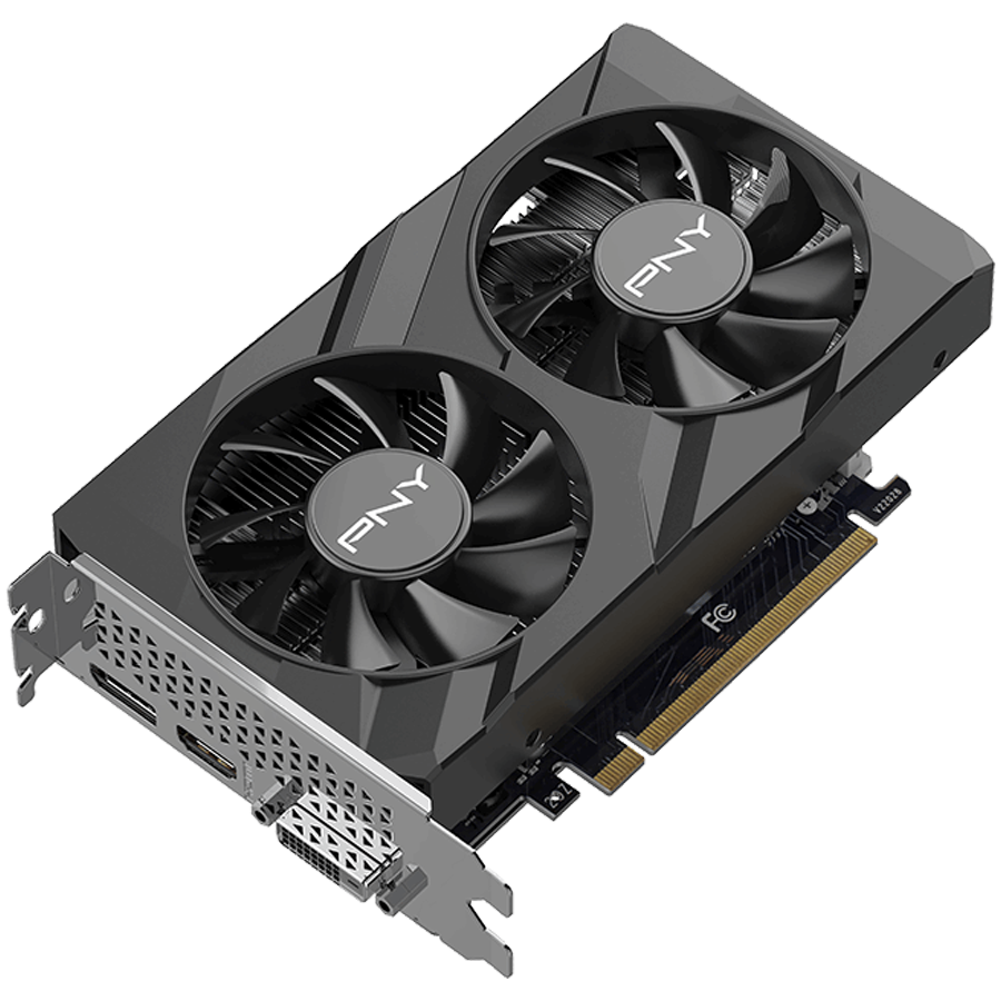 PNY Video Card NVIdia GeForce RTX 3050 6GB VERTO Dual Fan Edition DLSS 3 - slika 2