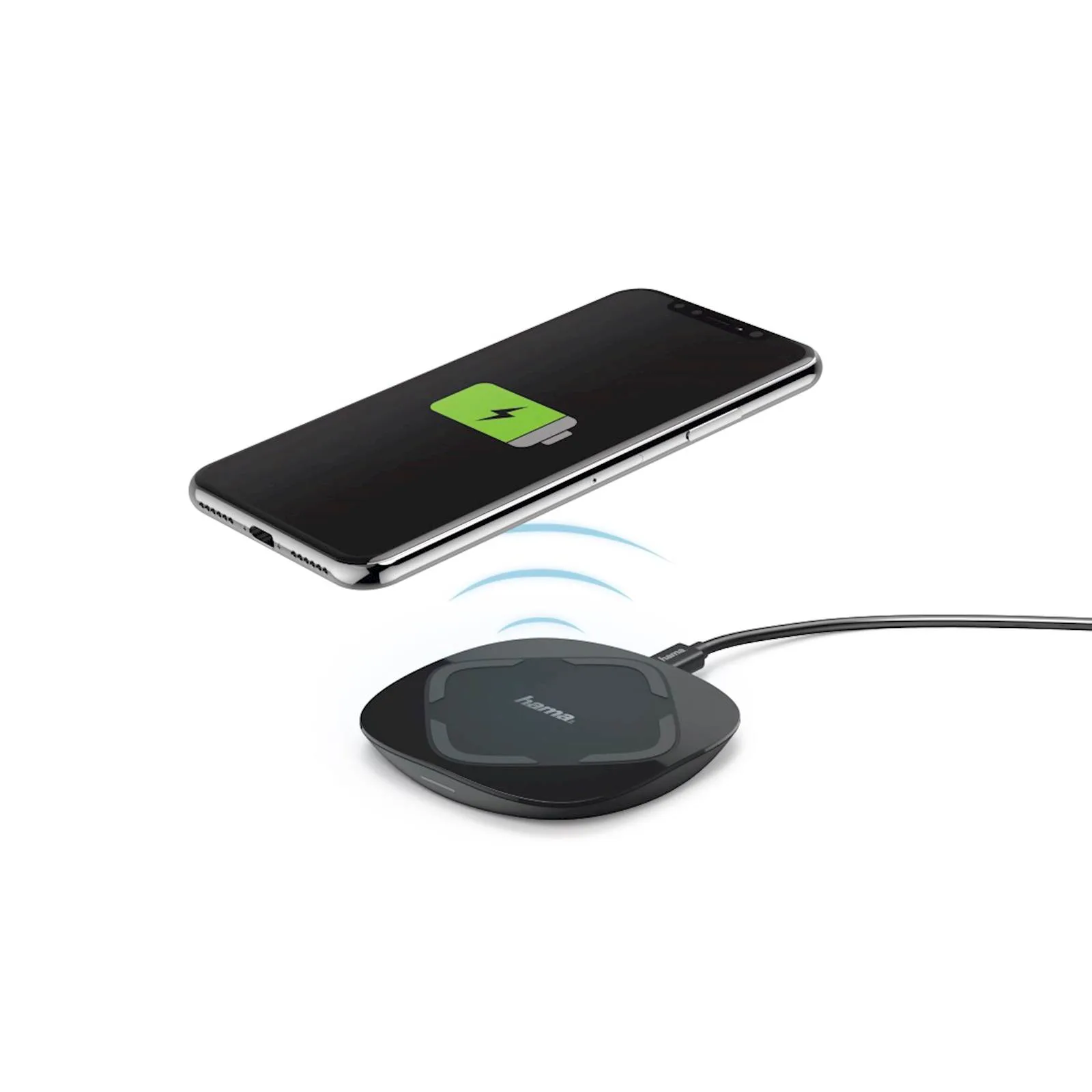 WIRELESS PUNJAČ HAMA QI-FC 10 CRNI - slika 3