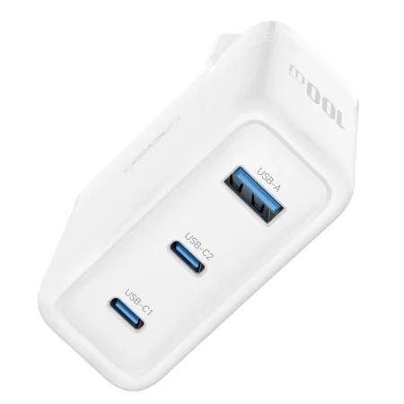 XO Charger CE35 2x USB-C + USB-A 100W Fast Charger - slika 2