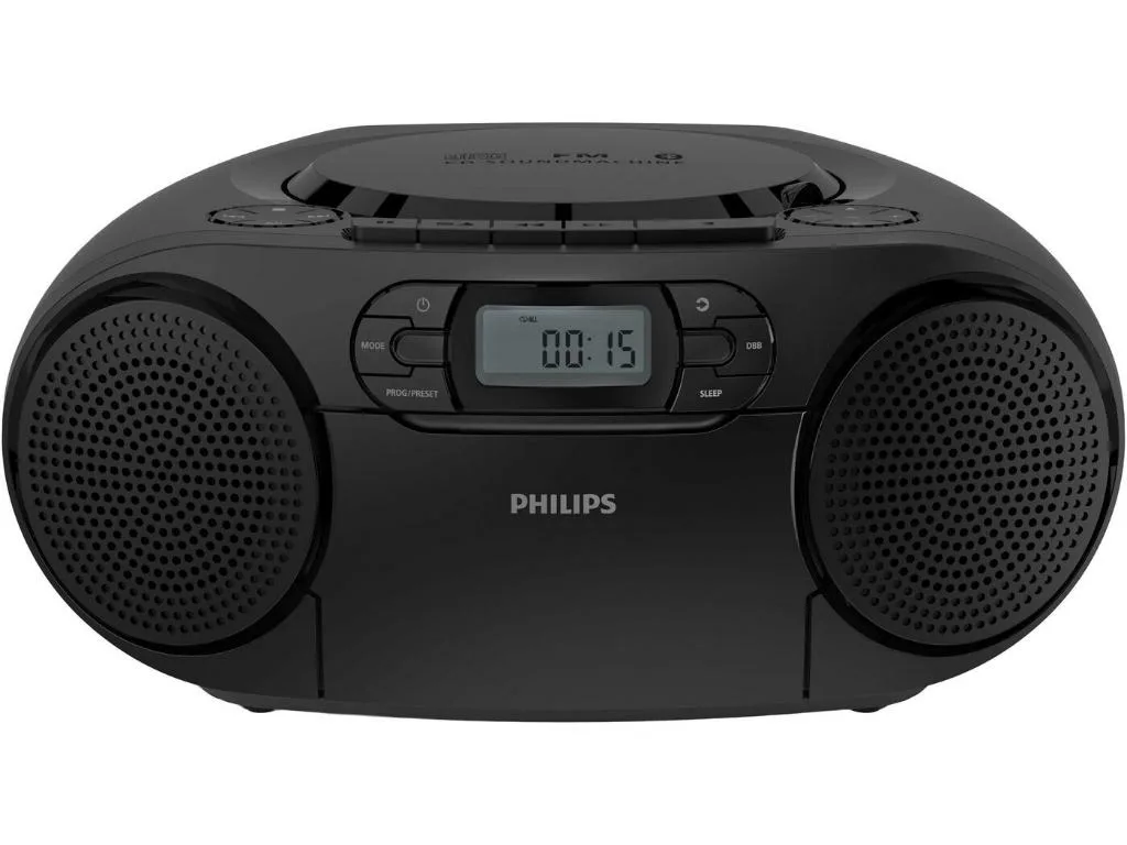 Philips TAZ2200 CD SoundmachinCD; CD-R; CD-RW; FM Antena;BT; USB; KASETEFON; (RMS) 3WX2; crna - slika 2