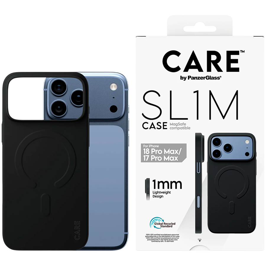 SL1M Case Black w. MagSafe iPhone 18 Pro Max