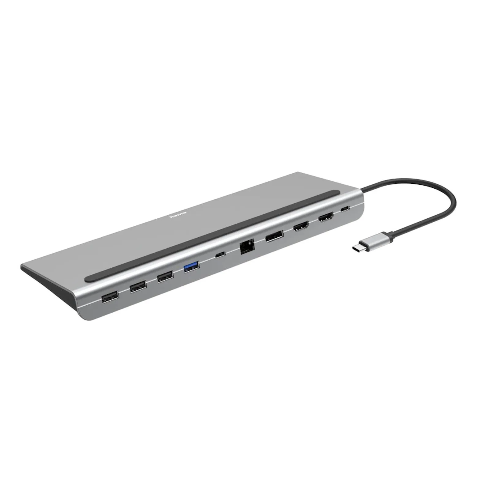 Docking station, USB-C, 10 portova - slika 3
