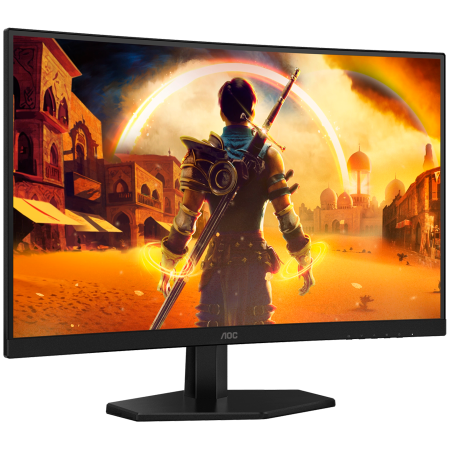 AOC Monitor Gaming C27G42ZE Curved 27", FHD (1920x1080), Fast VA, 1500R, 260Hz (OC), 1ms (GtG), 300 cd/m2, 3000:1, Adaptive Sync, HDR10, 1x HDMI 2.0, 1x DP 1.4 - slika 2
