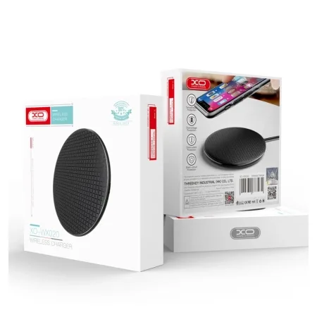 XO WX020 Wireless Fast Charger 15W Black - slika 2